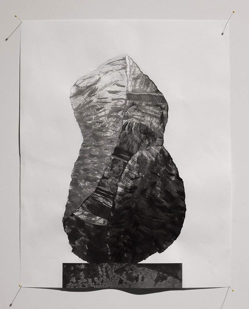 drawing of a gazing stone