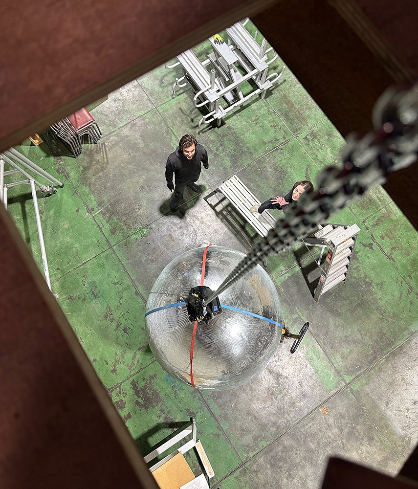 mirror ball install 2025