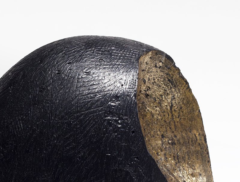 small encaustic sculpture detail