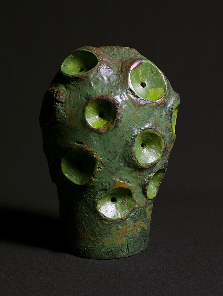 small sculpture by andrew stumpfel on stromatolite